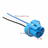 9004/9007 Headlight Female Wire Connector Wiring Harness Pigtail Plug Socket Adapter