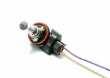 H11 H8 Female Adapters Wiring Harness Sockets w/ 4" Wire For Headlight Fog