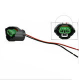 H11 H8 Female Adapters Wiring Harness Sockets w/ 4" Wire For Headlight Fog
