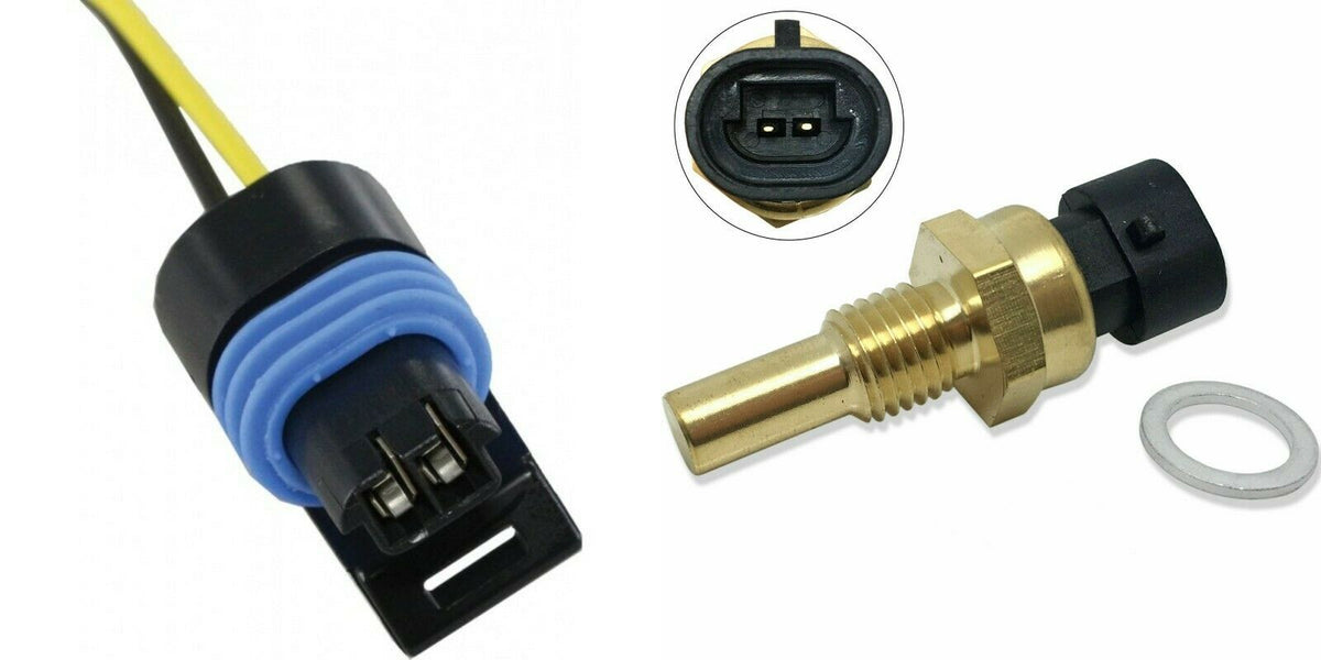 TX89Coolant Temperature Sensor and Connector Pigtail TPI TBI LT1 LS1