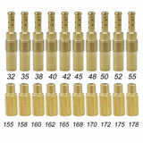 10Pcs Carburetor Main Jet kit Slow Pilot Jet 10Pcs for PWK Keihin OKO CVK PWM