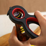 Bottle Opener 6 In 1 Multifuncion For Jars, Cans, Beer, Unthread