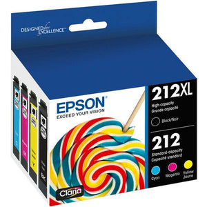 Epson 212XL Ink Cartridge Black & Tri-Colors