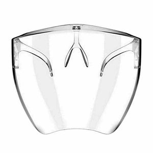 Clear Face Shield Glasses Face Mask Transparent Reusable Visor Anti-Fog Dust USA