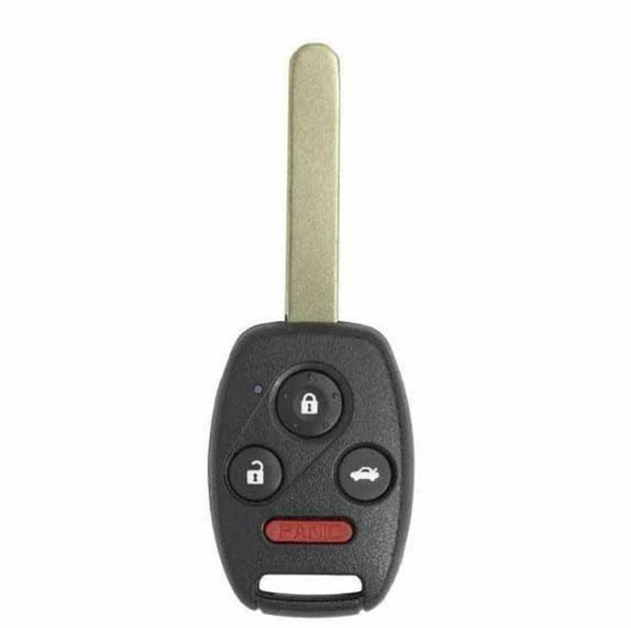 4 Button Remote Head Key Replacement For Honda MLBHLIK-1T