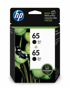 HP-65 Black Ink Cartridge - 2pk