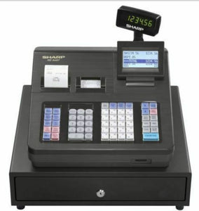 Sharp XEA407 Cash Register 7000 LookUps 99 Dept 40 Clerk