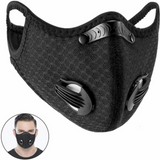 Sport Face Cloth Mask W/5 Layer Filter